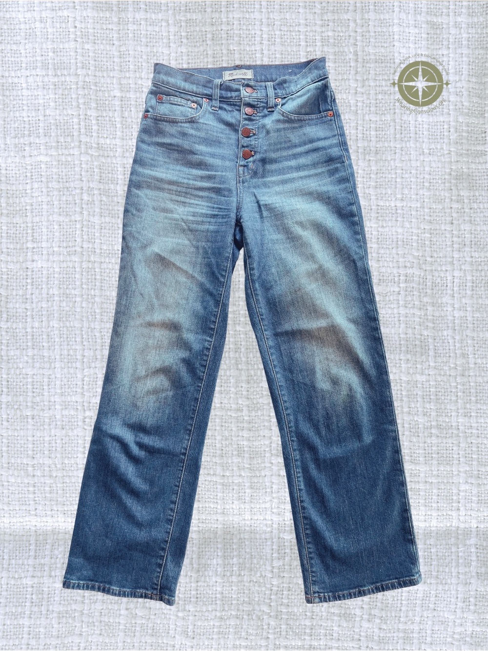 Madewell Slim Wide Leg Crop Jeans – 25T